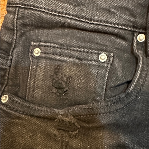 AMIRI Black Denim with Silver Buttons size 32 - Picture 3 of 10